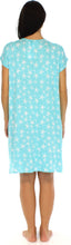 Load image into Gallery viewer, bSoft Women&#39;s Bamboo Jersey Button Up Sleep Dress Pajama

