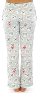 Frankie & Johnny Women's Fleece Pajama Pant