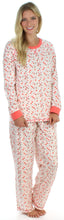 Load image into Gallery viewer, Frankie &amp; Johnny Women&#39;s Fleece Long Sleeve Pajama Set
