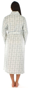 Frankie & Johnny Women's Fleece Long Robe
