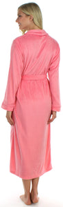 Frankie & Johnny Women's Fleece Long Robe