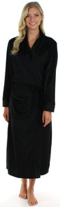 Frankie & Johnny Women's Fleece Long Robe