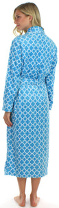 Frankie & Johnny Women's Fleece Long Robe