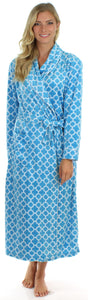 Frankie & Johnny Women's Fleece Long Robe