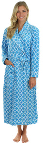 Frankie & Johnny Women's Fleece Long Robe