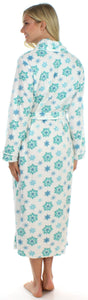 Frankie & Johnny Women's Fleece Long Robe