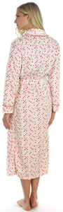 Frankie & Johnny Women's Fleece Long Robe