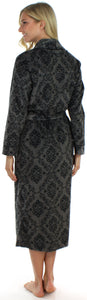 Frankie & Johnny Women's Fleece Long Robe