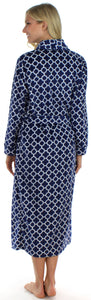 Frankie & Johnny Women's Fleece Long Robe