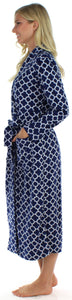 Frankie & Johnny Women's Fleece Long Robe