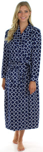 Frankie & Johnny Women's Fleece Long Robe