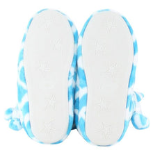 Load image into Gallery viewer, PajamaMania Women’s Fleece Slipper Boots with Rubber Soles
