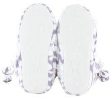Load image into Gallery viewer, PajamaMania Women’s Fleece Slipper Boots with Rubber Soles
