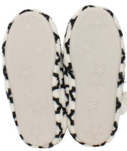 Load image into Gallery viewer, PajamaMania Women’s Fleece Slipper Boots with Rubber Soles
