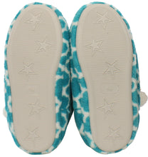 Load image into Gallery viewer, PajamaMania Women’s Fleece Slipper Boots with Rubber Soles

