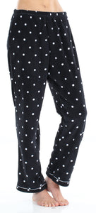 PajamaMania Women’s Fleece Long Sleeve Pajama Set