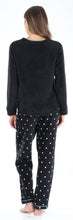 Load image into Gallery viewer, PajamaMania Women’s Fleece Long Sleeve Pajama Set
