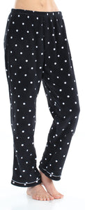 PajamaMania Women’s Fleece Long Sleeve Pajama Set