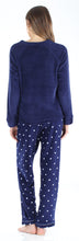 Load image into Gallery viewer, PajamaMania Women’s Fleece Long Sleeve Pajama Set
