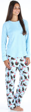 Load image into Gallery viewer, PajamaMania Women’s Fleece Long Sleeve Pajama Set
