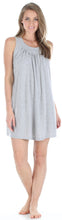 Load image into Gallery viewer, PajamaMania Women&#39;s Stretchy Knit Sleeveless Nightgown Beach Cover Up Sleep Dress Pajama
