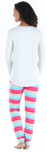 Load image into Gallery viewer, Sleepyheads Women’s Knit Long Sleeve Tunic Top and Leggings Pajama Set
