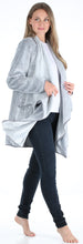 Load image into Gallery viewer, Sleepyheads Pajama Women&#39;s Fleece Long Sleeve Wrap Robe Cardigan with Pockets
