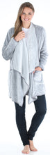 Load image into Gallery viewer, Sleepyheads Pajama Women&#39;s Fleece Long Sleeve Wrap Robe Cardigan with Pockets
