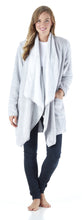 Load image into Gallery viewer, Sleepyheads Pajama Women&#39;s Fleece Long Sleeve Wrap Robe Cardigan with Pockets
