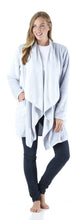 Load image into Gallery viewer, Sleepyheads Pajama Women&#39;s Fleece Long Sleeve Wrap Robe Cardigan with Pockets

