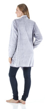 Load image into Gallery viewer, Sleepyheads Pajama Women&#39;s Fleece Long Sleeve Wrap Robe Cardigan with Pockets
