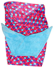 Load image into Gallery viewer, Sleepyheads Fleece Mermaid Tail Blanket for Kids and Adults

