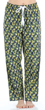 Load image into Gallery viewer, Sleepyheads Women&#39;s Poplin Cotton Short Sleeve Button Up Top and Pants Pajama Set
