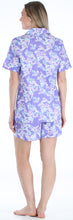 Load image into Gallery viewer, Sleepyheads Women&#39;s Sleepwear Cotton Short Sleeve Button-Up Top and Shorts Pajama Set
