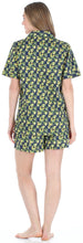 Load image into Gallery viewer, Sleepyheads Women&#39;s Sleepwear Cotton Short Sleeve Button-Up Top and Shorts Pajama Set
