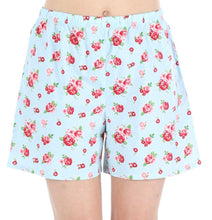 Load image into Gallery viewer, Sleepyheads Women&#39;s Sleepwear Cotton Short Sleeve Button-Up Top and Shorts Pajama Set

