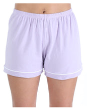 Load image into Gallery viewer, Sleepyheads Women&#39;s Stretchy Jersey Short Sleeve Button Up Top and Shorts Pajama Set
