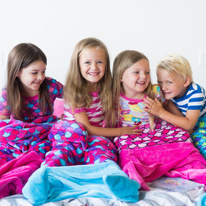 Sleepyheads Fleece Mermaid Tail Blanket for Kids and Adults